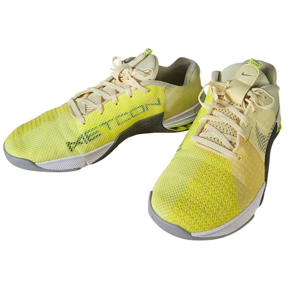 Nike DO9327801 Metcon 8 Mens Training Shoes Citron Tint Yellow Men's Size 11